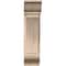 Ekena Millwork Thorton Traditional Smooth Bracket w/ Offset Brace, Douglas Fir, 7 1/2"W x 18"D x 30"H BKT0806X18X30THR01SDF - alternate 3